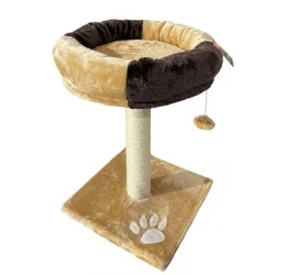 Ονυχοδρόμιο - Γατόδεντρο Pet Interest Wheel Cat Tree 36x36x49 cm Μπεζ Ονυχοδρόμιο - Γατόδεντρο Pet Interest Wheel Cat Tree 36x36x49 cm Μπεζ