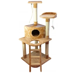 Γατόδεντρο της Pet Interest Tarzan 81x63x120 cm Καπουτσίνο 