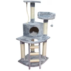 Γατόδεντρο της Pet Interest Tarzan 81x63x120cm Γκρι Γατόδεντρο της Pet Interest Tarzan 81x63x120cm Γκρι