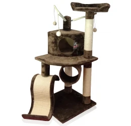 Γατόδεντρο ''Joy and Imagination'' 96x76x140cm Μόκα Γατόδεντρο ''Joy and Imagination'' 96x76x140cm Μόκα