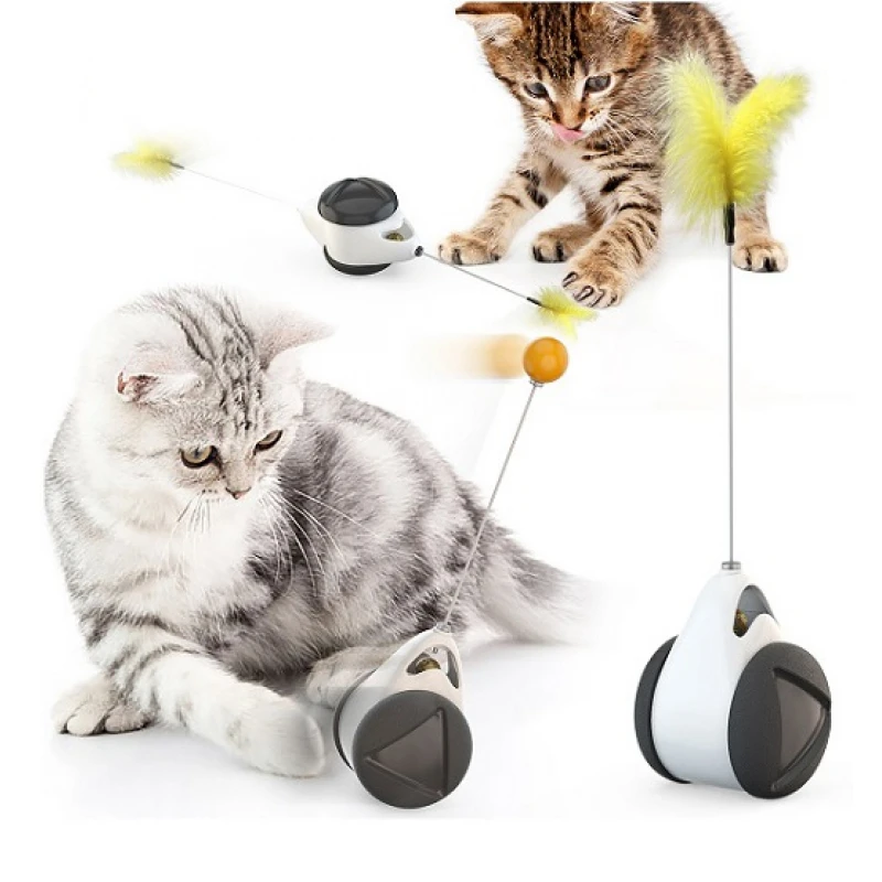 ΠΑΙΧΝΙΔΙ ΓΑΤΑΣ PET INTEREST BALANCE TOY 63X57X240mm ΜΑΥΡΟ ΓΑΤΕΣ