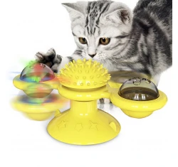 Διαδραστικό Παιχνίδι Γάτας Pet Interest Spring Cat Toy Yellow 158x 5x69mm Διαδραστικό Παιχνίδι Γάτας Pet Interest Spring Cat Toy Yellow 158x 5x69mm
