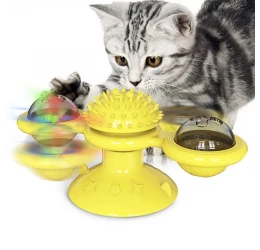Διαδραστικό Παιχνίδι Γάτας Pet Interest Spring Cat Toy Yellow 158x 5x69mm Διαδραστικό Παιχνίδι Γάτας Pet Interest Spring Cat Toy Yellow 158x 5x69mm