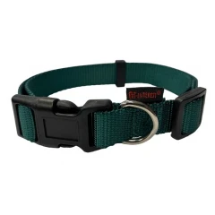 Περιλαίμιο Pet Interest Plain Line XSmall 1x19-33cm Σκούρο Πράσινο