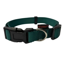 Περιλαίμιο Pet Interest Plain Line XSmall 1x19-33cm Σκούρο Πράσινο