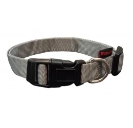 Περιλαίμιο Pet Interest Plain Line XSmall 1x19-33cm Γκρι