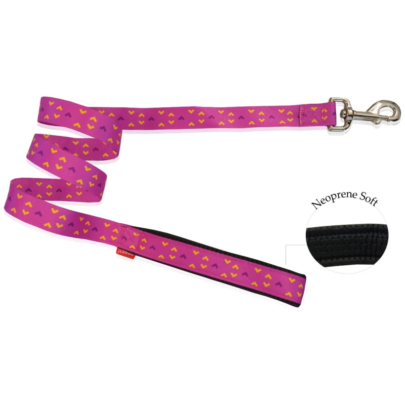 Οδηγός - λουρί Pet Interest Motivo Rosa Small  1,6x120cm ΠΕΡΙΛΑΙΜΙΑ - ΟΔΗΓΟΙ - ΣΑΜΑΡΑΚΙΑ