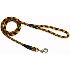 Λουρί, Οδηγός Σκύλου Sunset Rope Κίτρινο - Μαύρο 1,8x60cm από ορειβατικό σχοινί Λουρί, Οδηγός Σκύλου Sunset Rope Κίτρινο - Μαύρο 1,8x60cm από ορειβατικό σχοινί