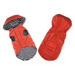 Αδιάβροχο Raincoat Stripe Lining Large 37cm Κόκκινο Αδιάβροχο Raincoat Stripe Lining Large 37cm Κόκκινο