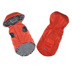 Αδιάβροχο Raincoat Stripe Lining Large 37cm Κόκκινο Αδιάβροχο Raincoat Stripe Lining Large 37cm Κόκκινο