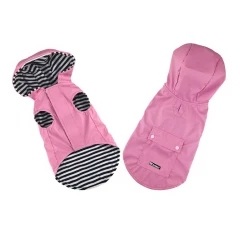 Αδιάβροχο Raincoat Stripe Lining Large 37cm Ροζ Αδιάβροχο Raincoat Stripe Lining Large 37cm Ροζ