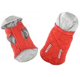 Μπουφανάκι Σκύλου Sportive με Κουκούλα της Pet Interest Κόκκινο XLarge 43cm Μπουφανάκι Σκύλου Sportive με Κουκούλα της Pet Interest Κόκκινο XLarge 43cm