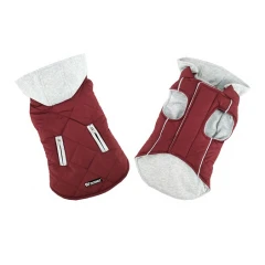 Μπουφανάκι Sportive με Κουκούλα Large 37cm Μπορντό