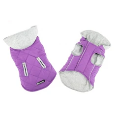 Μπουφανάκι Sportive με Κουκούλα Large 37cm Μωβ