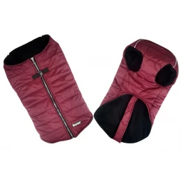 Μπουφανάκι Σκύλου Puffer Vest με Fleece XSmall 25cm Μπορντό Μπουφανάκι Σκύλου Puffer Vest με Fleece XSmall 25cm Μπορντό