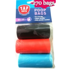 ΣΑΚΟΥΛΑΚΙΑ TAF PETS ΜΕ ΑΡΩΜΑ 18τμχ  (270 σακούλες) για τη βόλτα ΣΑΚΟΥΛΑΚΙΑ TAF PETS ΜΕ ΑΡΩΜΑ 18τμχ  (270 σακούλες) για τη βόλτα