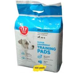 Taf Pets Απορροφητικές Πάνες Εκπαίδευσης με Αυτοκόλλητο 100τμχ 60x60cm