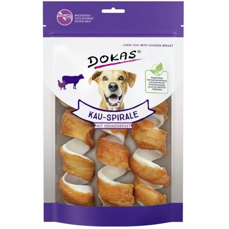 Λιχουδιές Dokas Chew coil with chicken breast 110g ΛΙΧΟΥΔΙΕΣ & ΚΟΚΑΛΑ