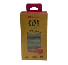 Ανακυκλωμένα Σακουλάκια Περιττωμάτων της Pet Interest 4τμχ Ανακυκλωμένα Σακουλάκια Περιττωμάτων της Pet Interest 4τμχ
