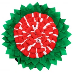 Χαλάκι - Διαδραστικό Παιχνίδι Όσφρησης Σκύλου και Γάτας Pet Interest Flower Red 50x50cm