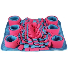 Χαλάκι - Διαδραστικό Παιχνίδι Όσφρησης Σκύλου και Γάτας Pet Interest Mat Pink 42x42cm