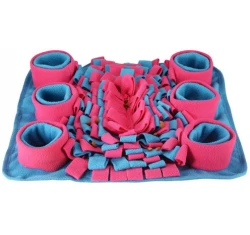 Χαλάκι - Διαδραστικό Παιχνίδι Όσφρησης Σκύλου και Γάτας Pet Interest Mat Pink 42x42cm