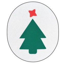 Χαλάκι Ονυχοδρόμιο Pet Interest Cat Paper Scratcher Christmas Tree Λευκό 44x35x2cm Χαλάκι Ονυχοδρόμιο Pet Interest Cat Paper Scratcher Christmas Tree Λευκό 44x35x2cm