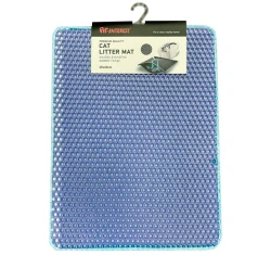 Χαλάκι Συλλογής Άμμου Γάτας Pet Interest Cat Litter Mat με Velcro 45x60cm Μπλε Χαλάκι Συλλογής Άμμου Γάτας Pet Interest Cat Litter Mat με Velcro 45x60cm Μπλε
