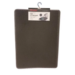 Χαλάκι Συλλογής Άμμου Γάτας Pet Interest Cat Litter Mat με Velcro 55x75cm Μαύρο Χαλάκι Συλλογής Άμμου Γάτας Pet Interest Cat Litter Mat με Velcro 55x75cm Μαύρο