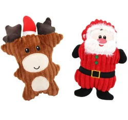 Χριστουγεννιάτικο Λούτρινο Παιχνίδι Σκύλου Pet Interest Christmas Spirit 19cm