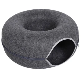 Φωλιά - Παιχνίδι Γάτας Pet Interest Tunel Pet Bed 60x60x28cm Γκρι Φωλιά - Παιχνίδι Γάτας Pet Interest Tunel Pet Bed 60x60x28cm Γκρι
