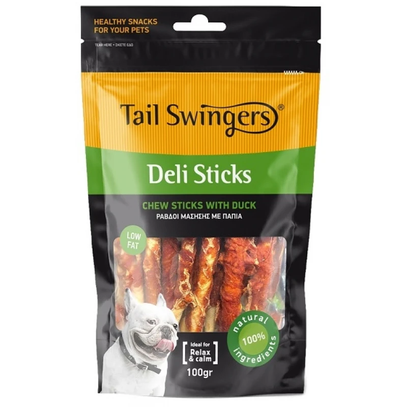 Λιχουδιές Σκύλου Tailswingers Deli Sticks with Duck 100gr ΣΚΥΛΟΙ