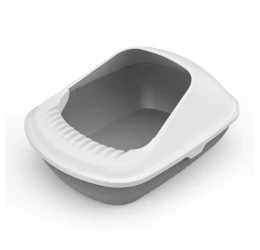 Ημίκλειστη Τουαλέτα Γάτας Cat Toilet Cradle - Semi Closed Grey 56x42x26,5cm Γκρι Ημίκλειστη Τουαλέτα Γάτας Cat Toilet Cradle - Semi Closed Grey 56x42x26,5cm Γκρι