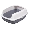 Ημίκλειστη Τουαλέτα Γάτας Cat Toilet Easy - Semi Closed M Grey 50,5x37,5x19,5cm Γκρι Ημίκλειστη Τουαλέτα Γάτας Cat Toilet Easy - Semi Closed M Grey 50,5x37,5x19,5cm Γκρι