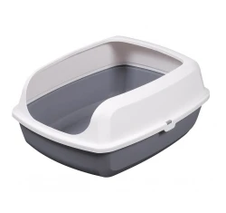 Ημίκλειστη Τουαλέτα Γάτας Cat Toilet Easy - Semi Closed L Grey 56x42x23,5cm Γκρι Ημίκλειστη Τουαλέτα Γάτας Cat Toilet Easy - Semi Closed L Grey 56x42x23,5cm Γκρι