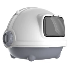 Κλειστή Τουαλέτα Γάτας Cat Toilet Box - Astronaut Grey 55,4x49x41,7cm Γκρι Κλειστή Τουαλέτα Γάτας Cat Toilet Box - Astronaut Grey 55,4x49x41,7cm Γκρι
