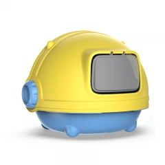 Κλειστή Τουαλέτα Γάτας Cat Toilet Box - Astronaut Yellow 55,4x49x41,7cm Κίτρινη Κλειστή Τουαλέτα Γάτας Cat Toilet Box - Astronaut Yellow 55,4x49x41,7cm Κίτρινη