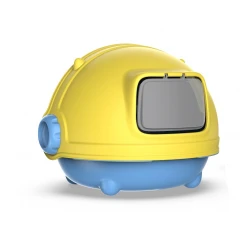 Κλειστή Τουαλέτα Γάτας Cat Toilet Box - Astronaut Yellow 55,4x49x41,7cm Κίτρινη Κλειστή Τουαλέτα Γάτας Cat Toilet Box - Astronaut Yellow 55,4x49x41,7cm Κίτρινη