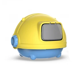 Κλειστή Τουαλέτα Γάτας Cat Toilet Box - Astronaut Yellow 55,4x49x41,7cm Κίτρινη Κλειστή Τουαλέτα Γάτας Cat Toilet Box - Astronaut Yellow 55,4x49x41,7cm Κίτρινη