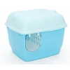 Κλειστή Τουαλέτα Γάτας Cat Toilet Box with Corridor Blue 57,5x44x44cm Μπλε Κλειστή Τουαλέτα Γάτας Cat Toilet Box with Corridor Blue 57,5x44x44cm Μπλε