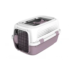 Κλουβί Μεταφοράς Σκύλου & Γάτας Ulysses Easy 2 56,5x36x32,5cm Μωβ