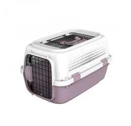 Κλουβί Μεταφοράς Σκύλου & Γάτας Ulysses Easy 1 51,5x32,5x29,5cm Μωβ