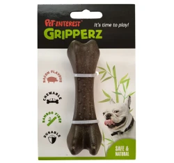 Κόκκαλο Σκύλου Gripperz Bamboo Toy Chew Bone L 18cm Μπέικον Κόκκαλο Σκύλου Gripperz Bamboo Toy Chew Bone L 18cm Μπέικον