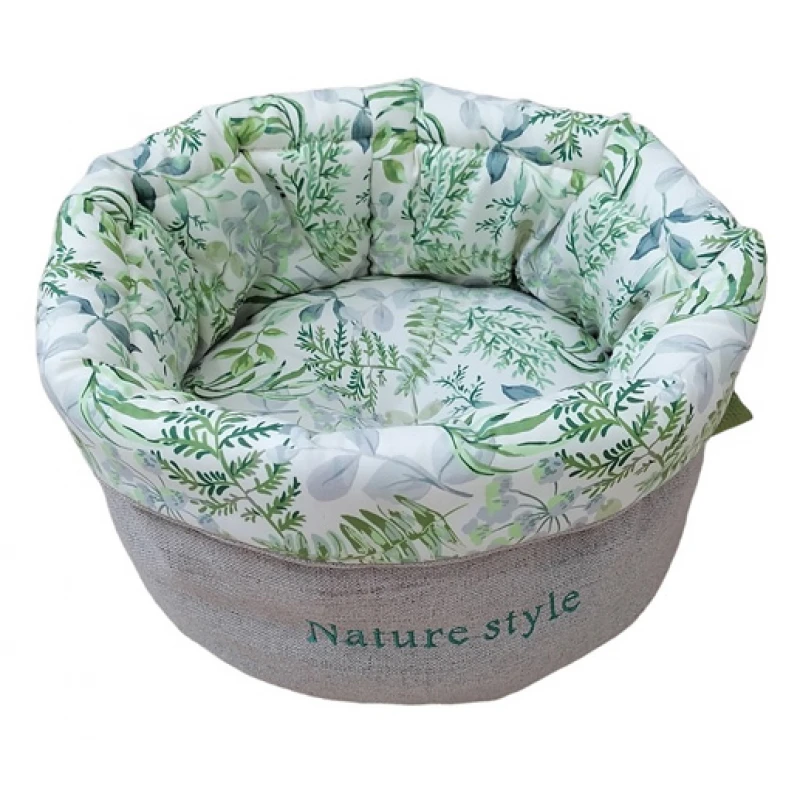 Κρεβατάκι Φωλιά Σκύλου ή Γάτας Pet Interest Pet Basket 2 in 1"Nature" Linen 35x28cm Σκύλοι Κρεβατάκι Φωλιά Σκύλου ή Γάτας Pet Interest Pet Basket 2 in 1"Nature" Linen 35x28cm Σκύλοι