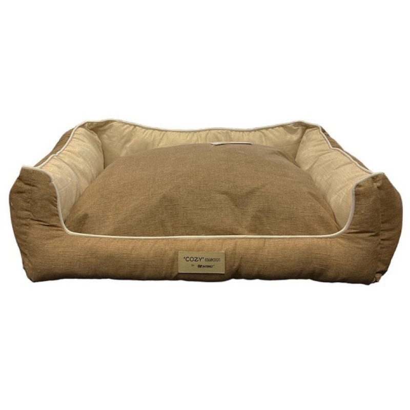 Κρεβατάκι Σκύλου Και Γάτας Pet Interest Bicolored Pet Bed "Shades Of Earth" S 55x45x20cm ΣΚΥΛΟΙ