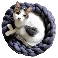 Κρεβατάκι Σκύλου και Γάτας Pet Interest Knitted Pet Nest 40cm Γκρι Κρεβατάκι Σκύλου και Γάτας Pet Interest Knitted Pet Nest 40cm Γκρι