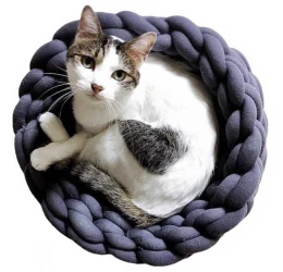 Κρεβατάκι Σκύλου και Γάτας Pet Interest Knitted Pet Nest 40cm Γκρι Κρεβατάκι Σκύλου και Γάτας Pet Interest Knitted Pet Nest 40cm Γκρι