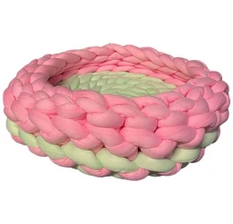 Κρεβατάκι Σκύλου και Γάτας Pet Interest Knitted Pet Nest 40cm Ροζ / Μέντα Κρεβατάκι Σκύλου και Γάτας Pet Interest Knitted Pet Nest 40cm Ροζ / Μέντα