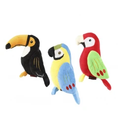 Λούτρινο Παιχνίδι Σκύλου Pet Interest Cuddly Toy Tropical Bird 25cm Λούτρινο Παιχνίδι Σκύλου Pet Interest Cuddly Toy Tropical Bird 25cm