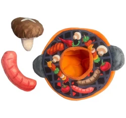 Λούτρινο Παιχνίδι Σκύλου Pet Interest Cuddly Toys 3 in 1 BBQ Set 19cm Λούτρινο Παιχνίδι Σκύλου Pet Interest Cuddly Toys 3 in 1 BBQ Set 19cm